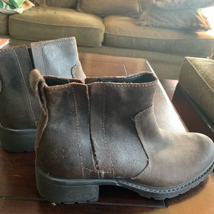 Timberland brown boots!